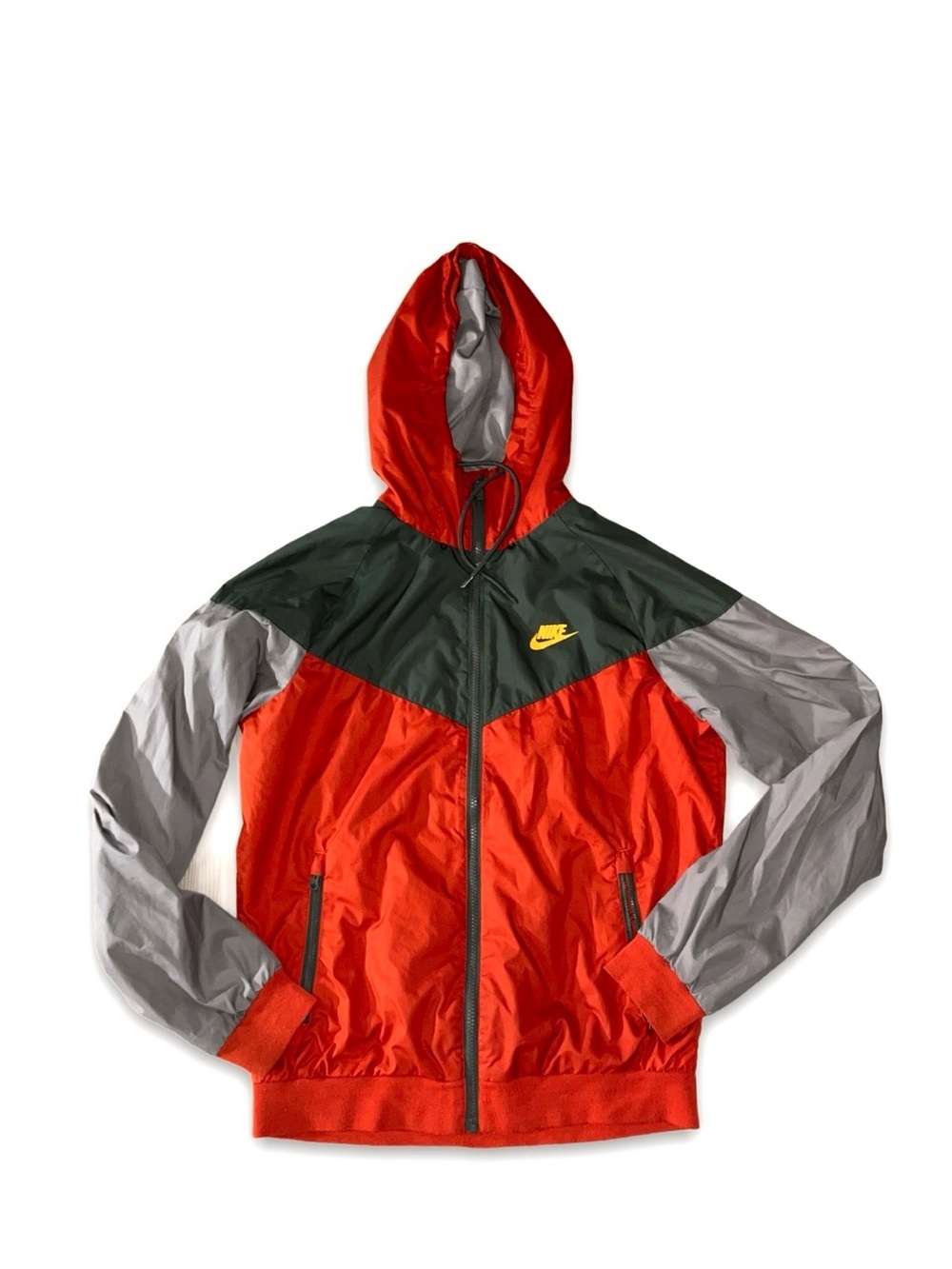 NIKE Vintage Sportswear
Windrunner Windbreaker Jacket
Gray Red Nylon, red/gray